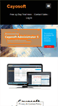 Mobile Screenshot of cayosoft.com